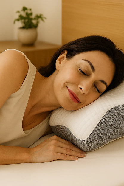 LuniaSleep Ergonomik Yastık – Boyun ve Omurga Desteği ile Kusursuz Uyku